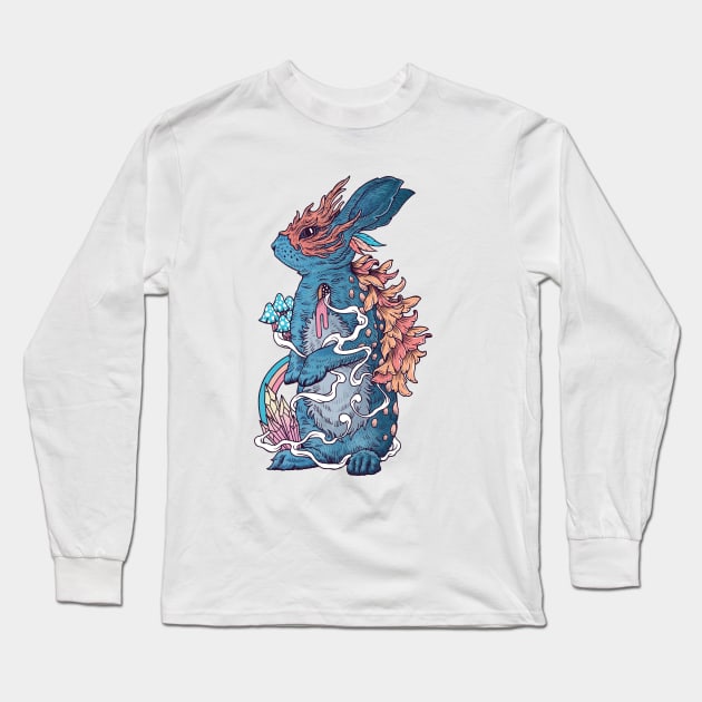 Lucky Rabbit Long Sleeve T-Shirt by MatMiller